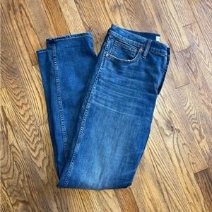 Madewell Women's Stove pip full length Jeans size 31